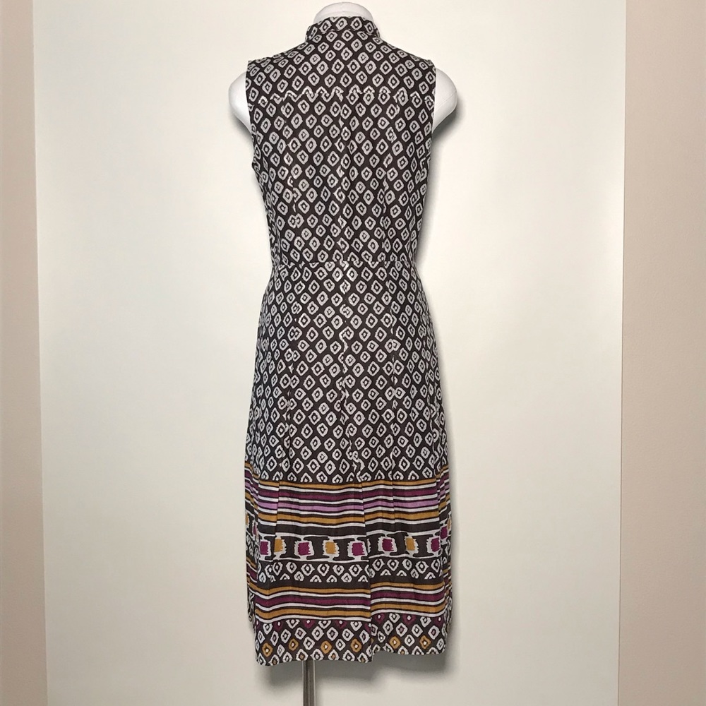 CHARTER CLUB 100% Cotton Button Front Midi Dress - Picture 7 of 8